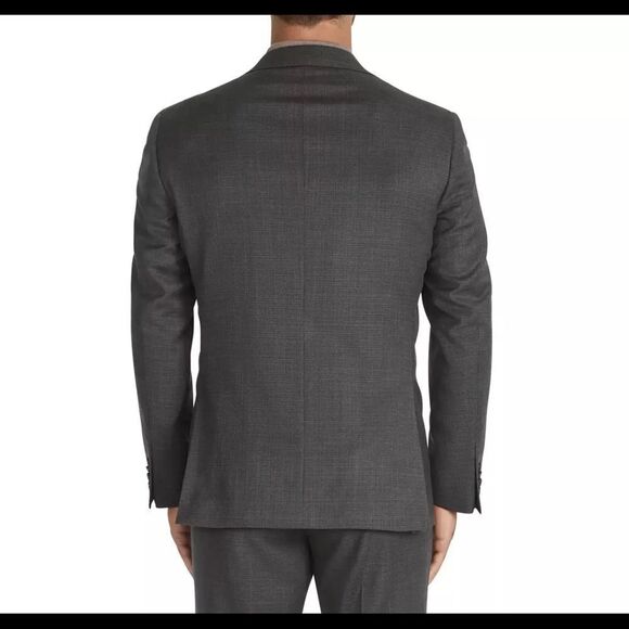 NWOT Jack Victor Esprit CT Micro Pattern Super 100’s Wool Jacket in Gray sz 38R - Picture 3 of 13